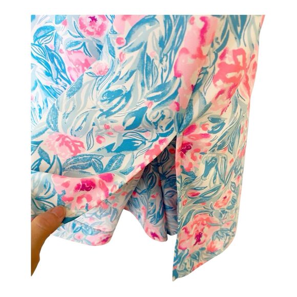 LILLY PULITZER Bente Romper Bondi Blue/My Little Peony Sz 12 - Picture 7 of 9